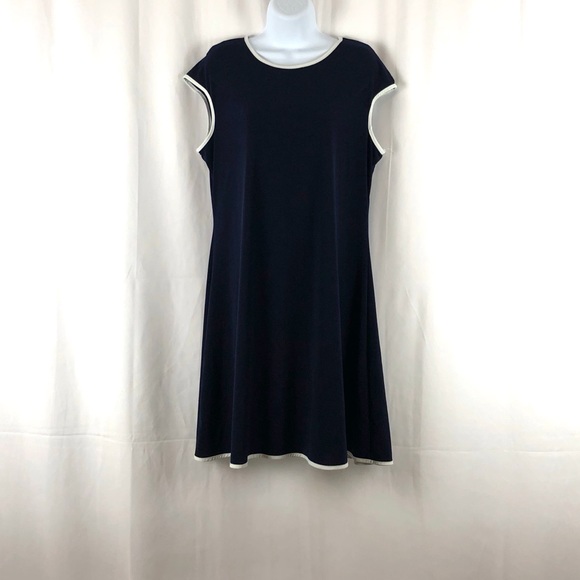 Nick and Nash knit cap sleeve dress NWT XL - Picture 1 of 11